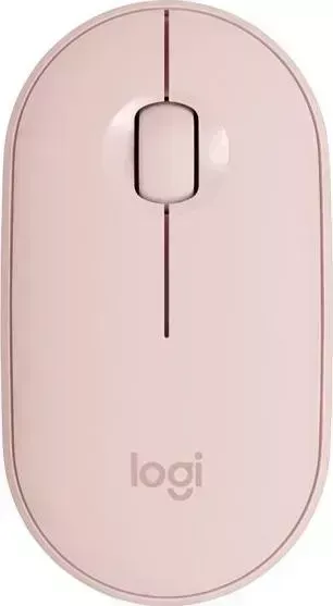 Мышь компьютерная LOGITECH Pebble M350 розовый (910-005717)