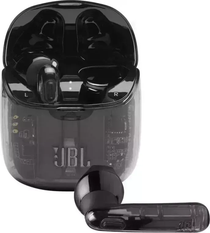 Наушники JBL T225 TWS ghost black