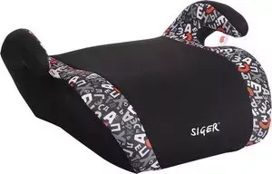 Автокресло SIGER ART Мякиш плюс алфавит, 6-12 лет, 22-36 кг, группа 3