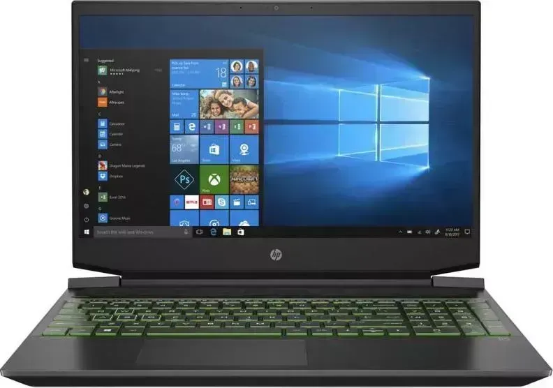 Ноутбук HP Pavilion Gaming 15-ec1057ur DOS Black (22N66EA)