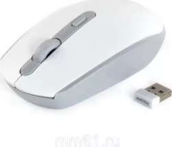 Мышь компьютерная  Smartbuy SBM-280AG-WG белый/серый