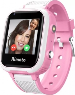Умные часы Indigo Кнопка Жизни Aimoto PRO INDIGO 4G PINK (9500103)