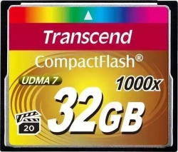 Карта памяти TRANSCEND 32GB CompactFlash 1000X TS32GCF1000