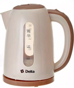 Чайник электрический DELTA DL-1106 бежевый