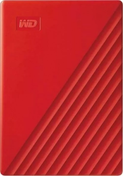 Внешний HDD  Western Digital My Passport 2Tb (WDBYVG0020BRD-WESN) красный