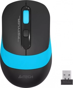 Мышь компьютерная A4TECH FStyler FG10 черный/синий