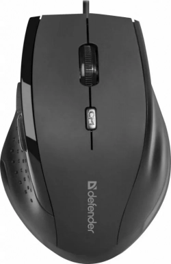 Мышь компьютерная DEFENDER MM-362 черный (52362)