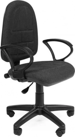 Кресло офисное CHAIRMAN Стандарт Престиж ткань С-2 серый