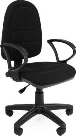 Кресло офисное CHAIRMAN Стандарт Престиж ткань С-3 черный
