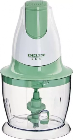 Измельчитель DELTA LUX DL-7417 белый с зеленым