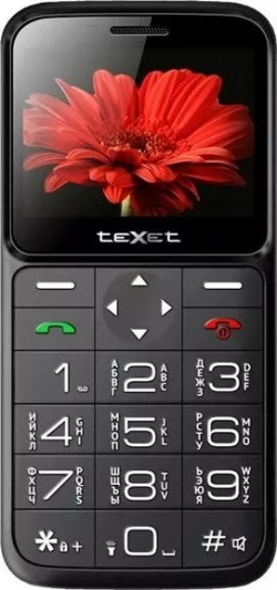Телефон TeXet teXet TM-B226 черный-красный