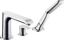 Смеситель для ванны Hansgrohe HansGrohe Metris на 3 отверстия 31190000