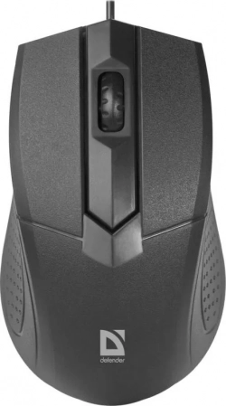Мышь компьютерная DEFENDER MB-270 черный (52270)
