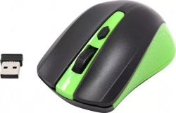 Мышь компьютерная  Smartbuy SBM-352AG-GK ONE зелено-черная