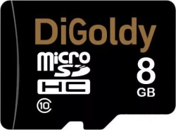 Карта памяти  Digoldy microSDHC 8GB Class10