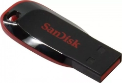 Флеш-накопитель SANDISK 128Gb Cruzer Blade black USB2.0 (SDCZ50-128G-B35)