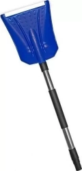 Лопата PSV с металлическим наконечником 95см синяя с