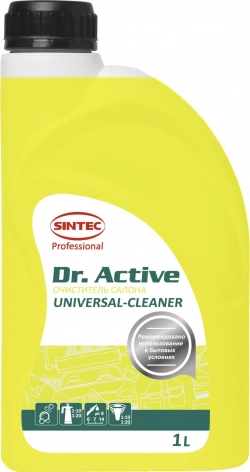 Очиститель Sintec Dr.Active салона "Universal cleaner" 1л DR.ACTIVE "UNIVERSAL CLEANER"