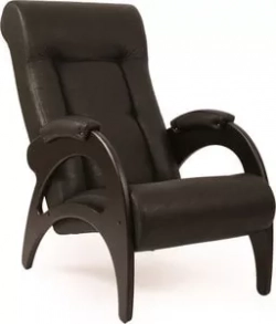 Кресло для отдыха Мебель Импэкс Комфорт Модель 41 б/л венге, обивка Dundi 108