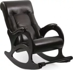Кресло-качалка Мебель Импэкс Комфорт Модель 44 б/л венге, обивка Oregon perlamytr 120