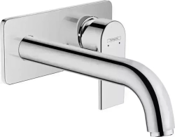 Смеситель для раковины Hansgrohe Vernis Shape с механизмом, хром (71578000, 13622180)