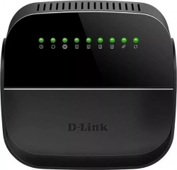 Роутер D-LINK DSL-2640U/R1A N150 ADSL2+/VDSL2 черный