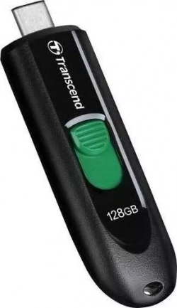 Флеш-накопитель TRANSCEND 128Gb Jetflash Type-C 790С TS128GJF790C, USB 3.0, черный