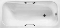 Чугунная ванна  Wotte Старт УР 1500х700х445мм c отверстиями для ручек (БП-э000001102)