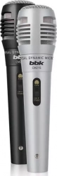 Микрофон BBK CM-215 черный/серебристый