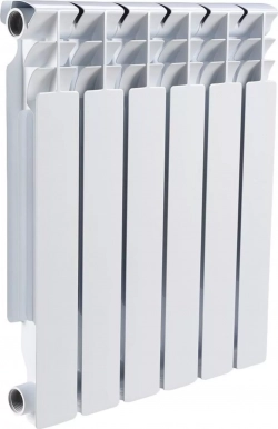 Радиатор  Firenze BI 500/80 B21 6 секций (серый кв.)