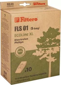 Мешок для пылесоса FILTERO FLS-01 (S-bag) (10) ECOLine XL