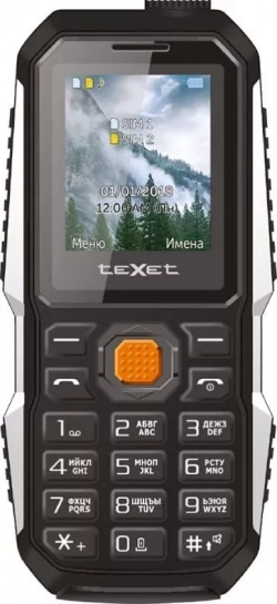 Телефон TeXet teXet TM-D429 антрацит