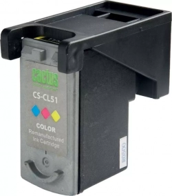 Расходный материал для печати CACTUS CS-CL51 голубой/пурпурный/желтый