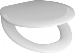 Сиденье для унитаза ROCA MATEO с крышкой, полипропилен, метал. крепления, белый (ZRU9302815K)