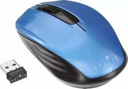 Мышь компьютерная OKLICK 475MW черный/синий USB