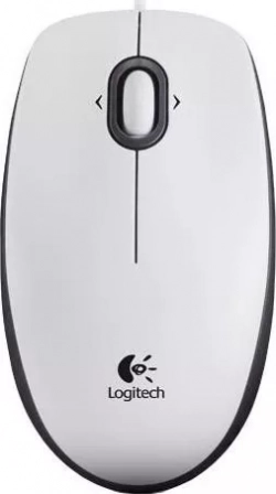 Мышь компьютерная LOGITECH M100 White (910-005004)