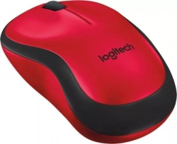 Мышь компьютерная LOGITECH M220 красный (910-004880)