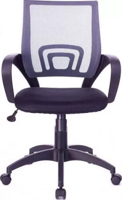 Кресло офисное  Яр Sti-Ko44/LT/grey спинка сетка серый, сиденье черный, на пиастре