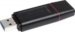 Флеш-накопитель KINGSTON 256Gb DataTraveler Exodia DTX/256GB USB3.1 черный/красный