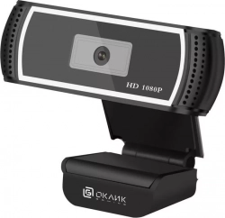 Камера Web OKLICK OK-C013FH черный 2Mpix (1920x1080) USB2.0 с микрофоном (OK-C013FH)