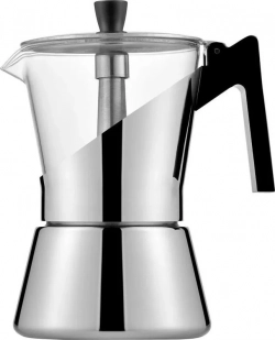 Кофеварка Italco Cristallo Induction 0.3л нерж.сталь серебристый (255600/HDM)