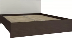 Кровать COMPASS Анастасия АН-20К (с ламелью и опорами) венге луизиана/мисандея стоун 200x180