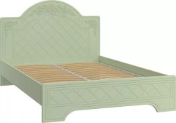 Кровать COMPASS Соня Премиум СО-322К с ламелью и опорами зеленый/силк грасс