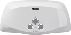 Водонагреватель проточный электрический ZANUSSI 3-logic 5,5 S (душ)