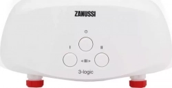 Водонагреватель проточный электрический ZANUSSI 3-logic 3,5 TS (душ+кран)