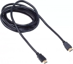Кабель аудио BURO -видео HDMI (m)/HDMI (m) 3м. Позолоченные контакты черный (BHP RET HDMI30-2)