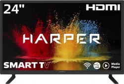 Телевизор HARPER 24R470TS (24", HD, Smart TV, Android, Wi-Fi, черный)
