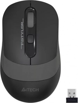 Мышь компьютерная A4TECH Fstyler FG10S черный/серый