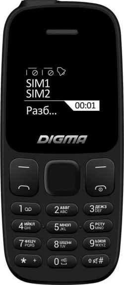Смартфон DIGMA Телефон Linx A106 32Mb черный
