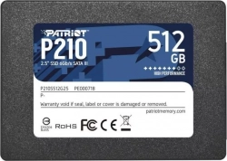 SSD накопитель PATRIOT P210 SATA2.5/512GB (P210S512G25)